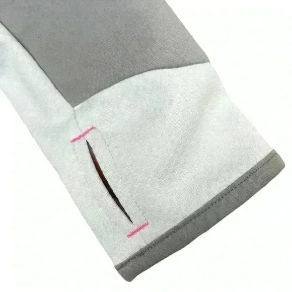 The North Face Women Lightweight Flash Dry Jacket Two Tone Gray & Pink Size L - Picture 6 of 11